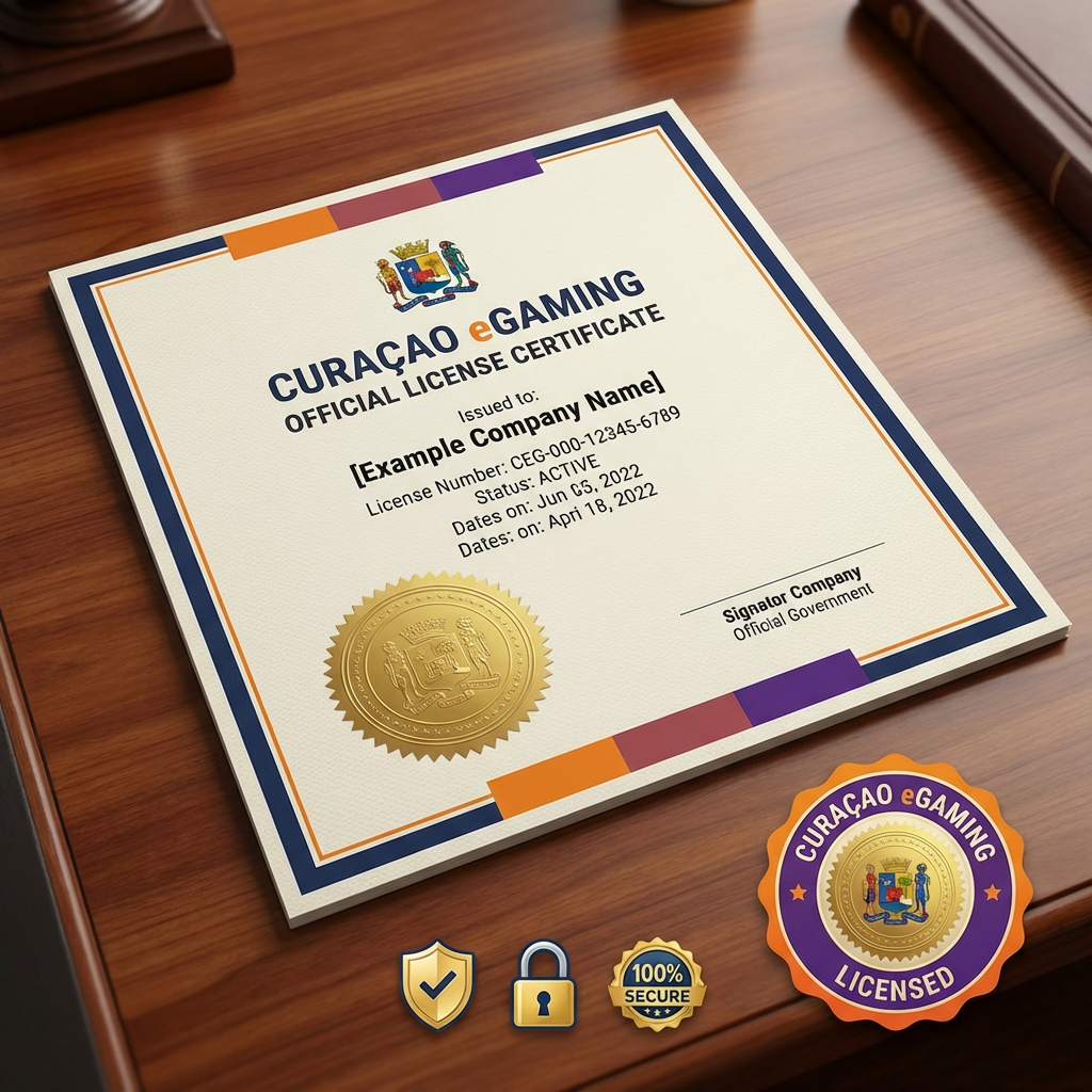Licença Curaçao eGaming do 89bet
